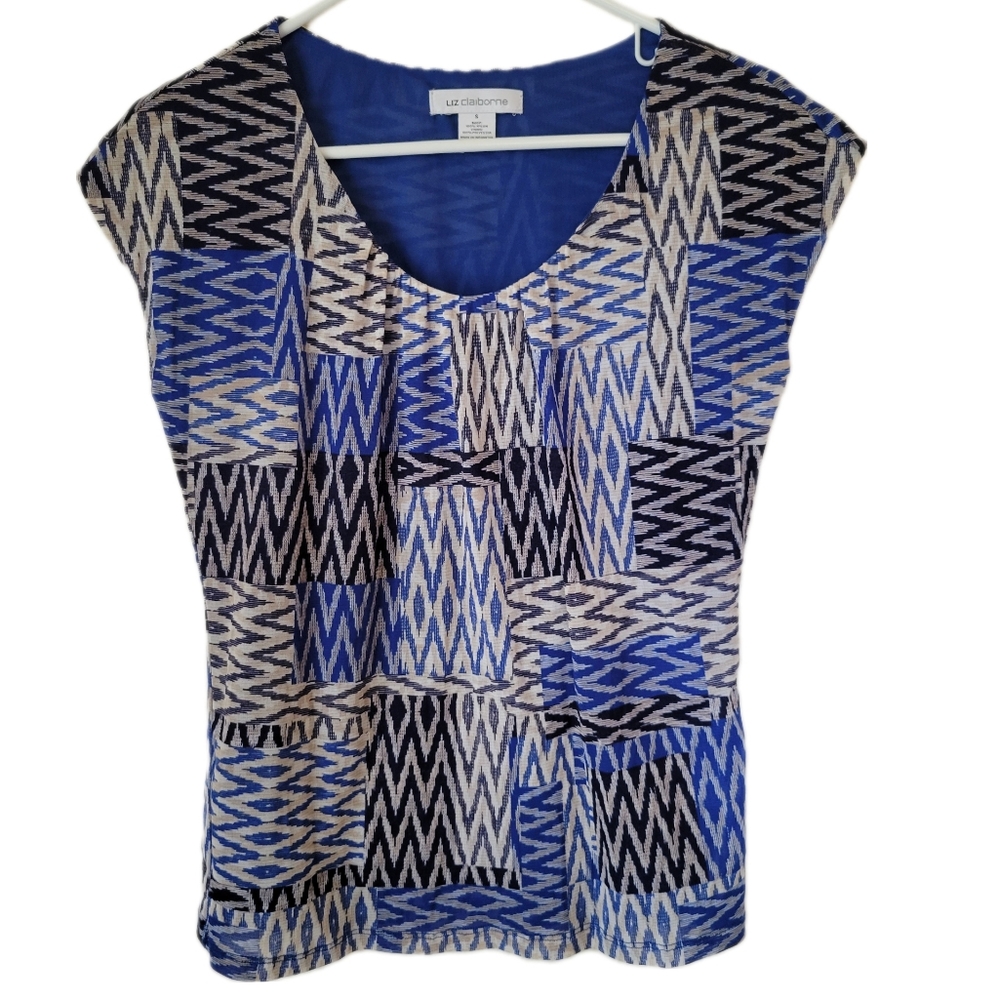 Liz Claiborne Women's Small Top Short Sleeve